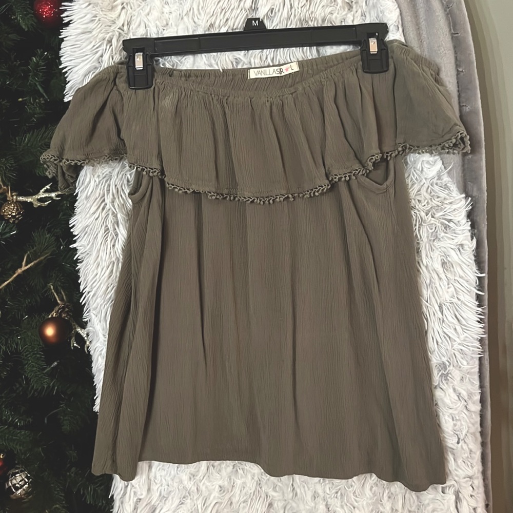 Off the shoulder top